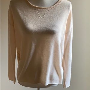 Joie- Baby Pink 💯 Percent Cashmere Sweater